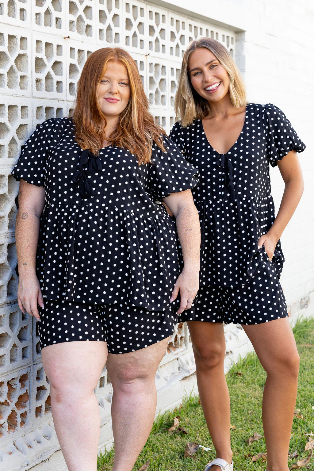 Samara Short in Embroidered Floral Dot - Image 8