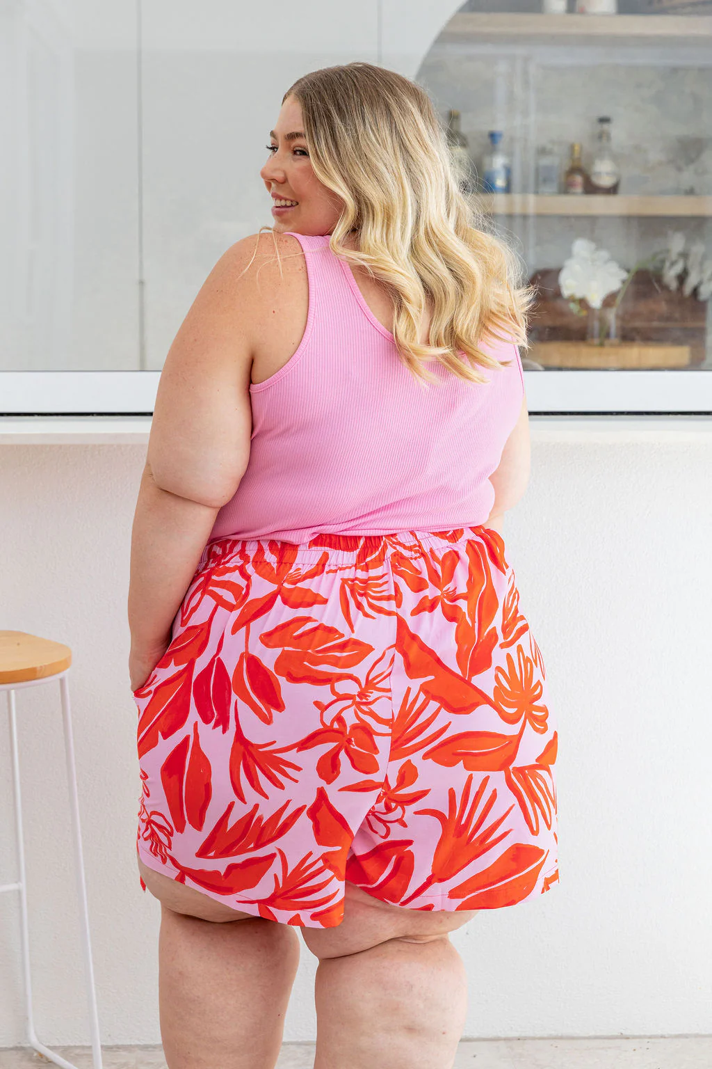 Samara Skort in Blush Fern - Image 18
