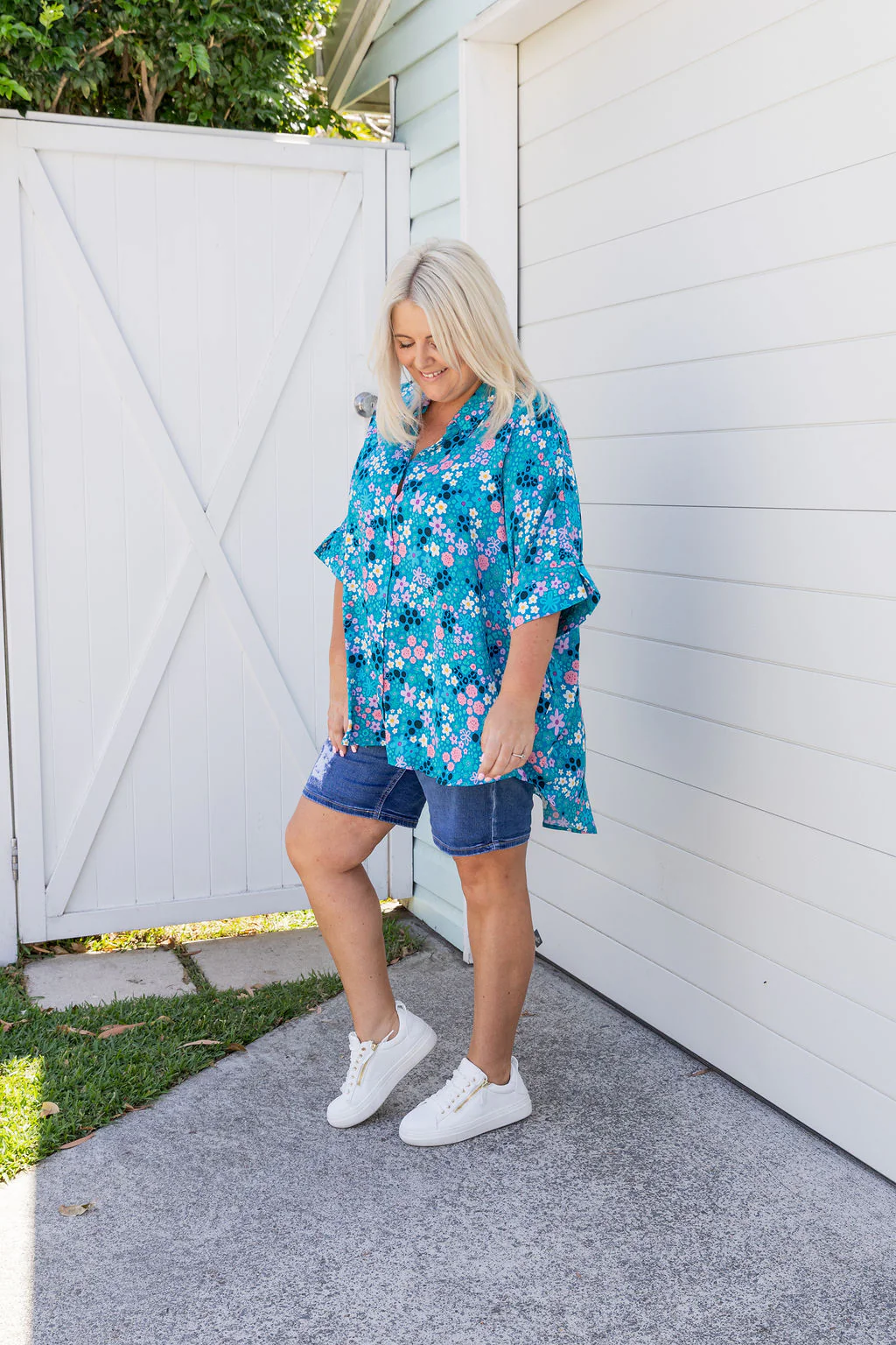 Tammin Shirt in Itsy Bitsy by Kasey Rainbow - Image 12