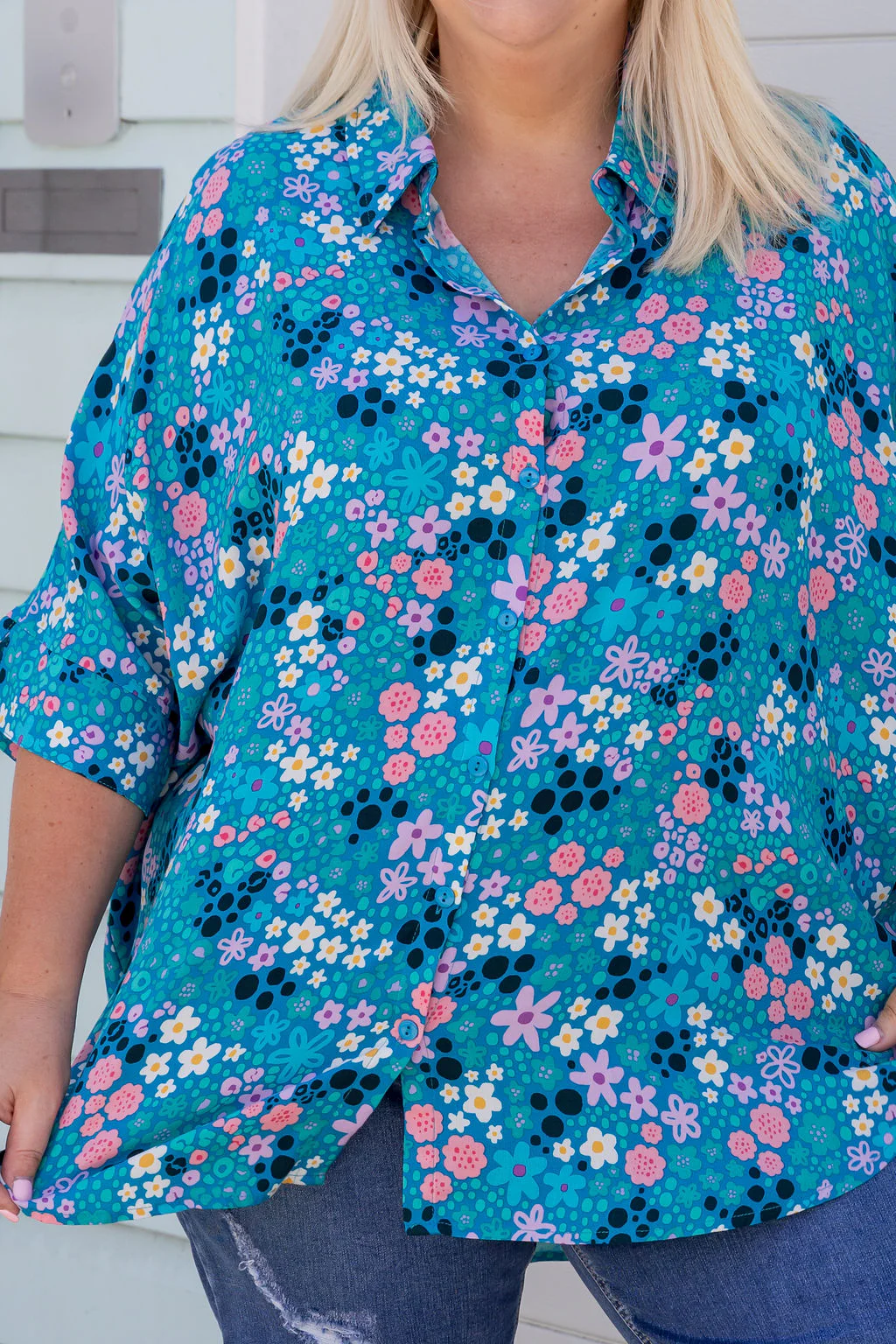 Tammin Shirt in Itsy Bitsy by Kasey Rainbow - Image 4