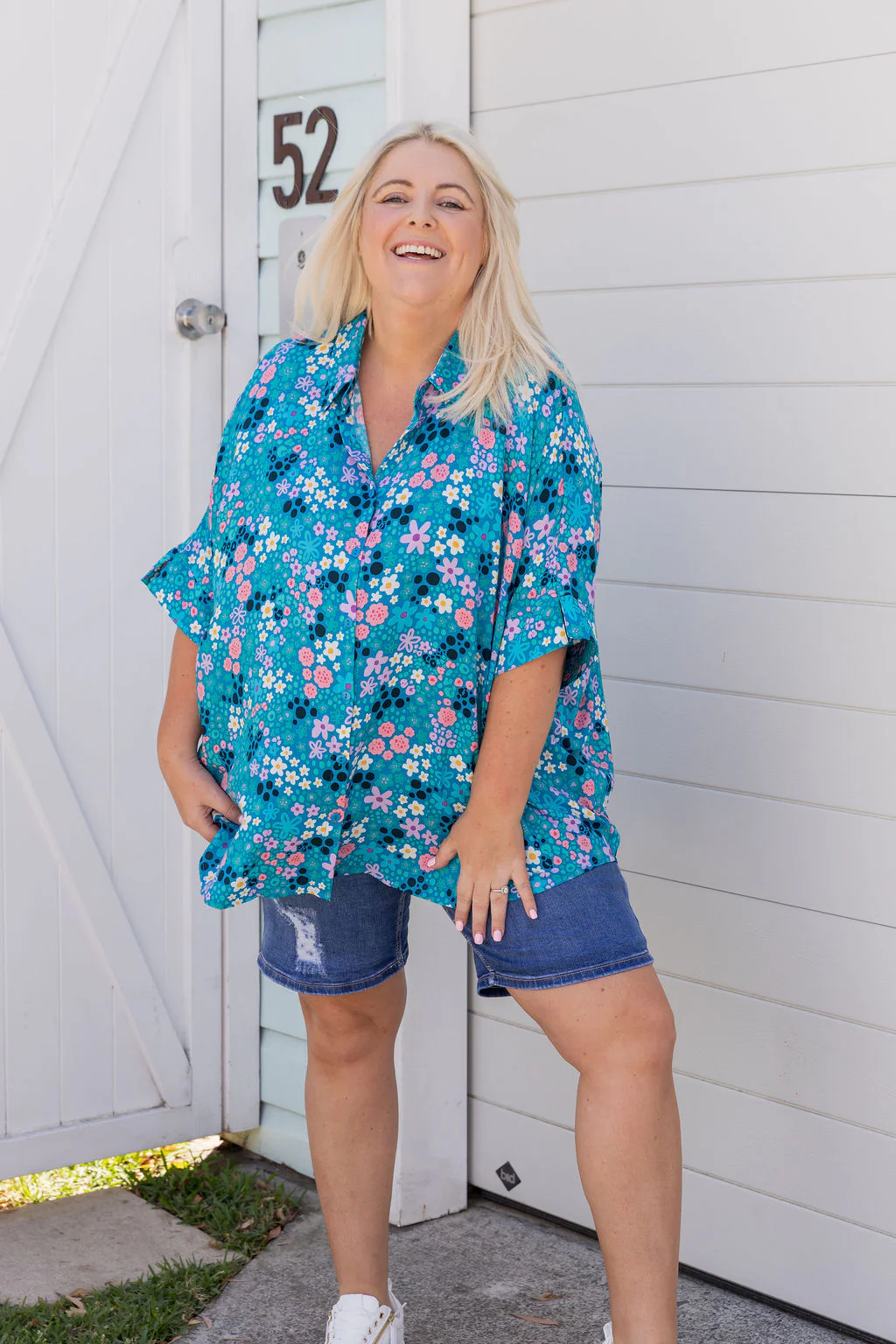 Tammin Shirt in Itsy Bitsy by Kasey Rainbow - Image 5