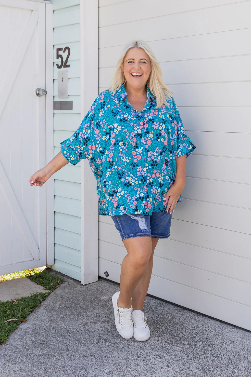 Tammin Shirt in Itsy Bitsy by Kasey Rainbow - Image 8