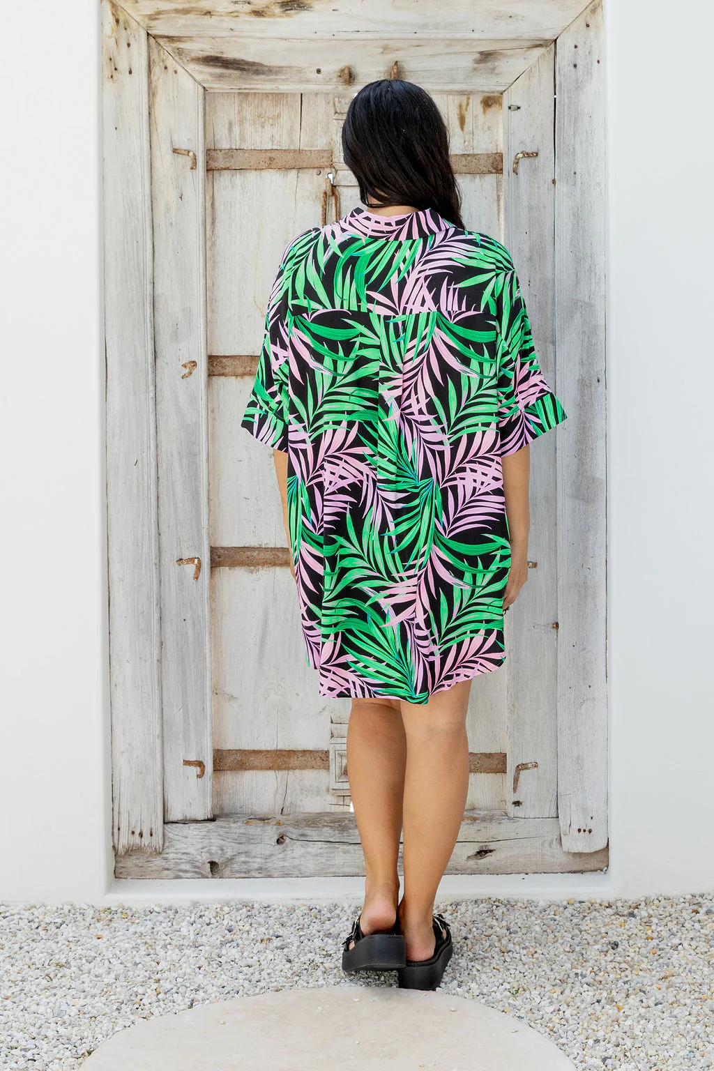 Tammin Shirt in Midnight Jungle - Image 10