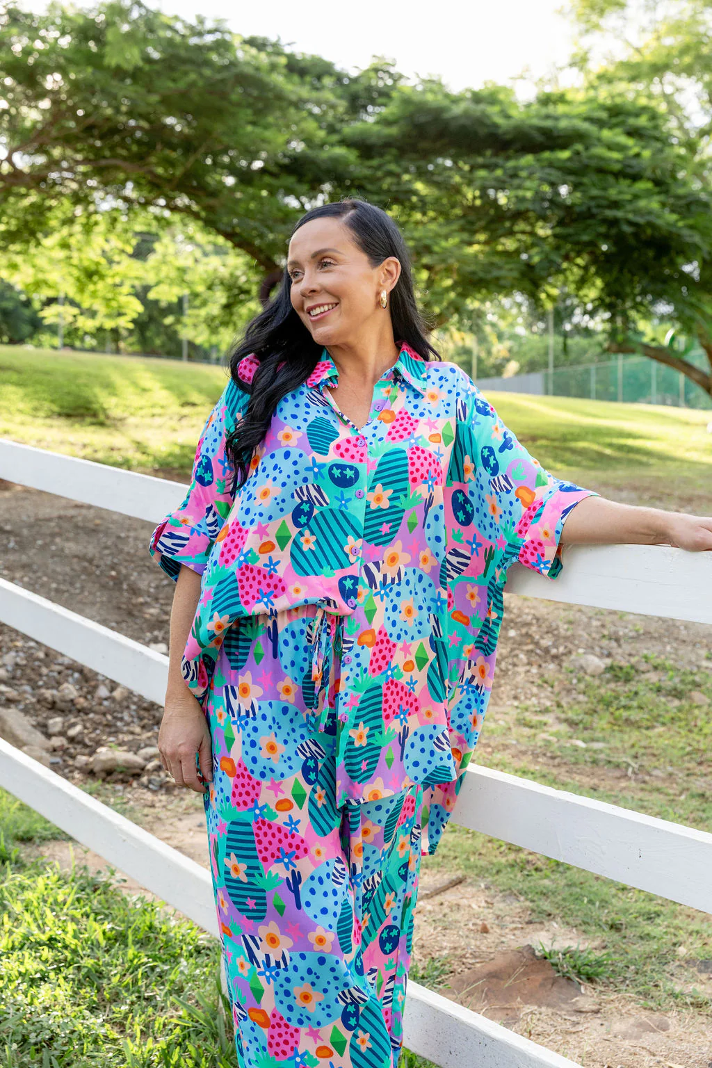 Tammin Shirt in Small Horse Club by Deb McNaughton