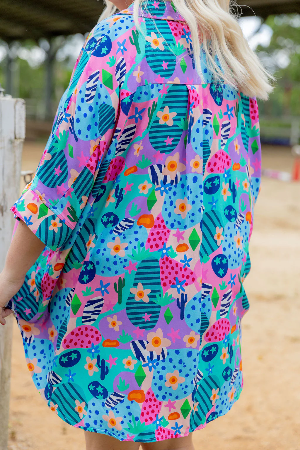 Tammin Shirt in Small Horse Club by Deb McNaughton - Image 9