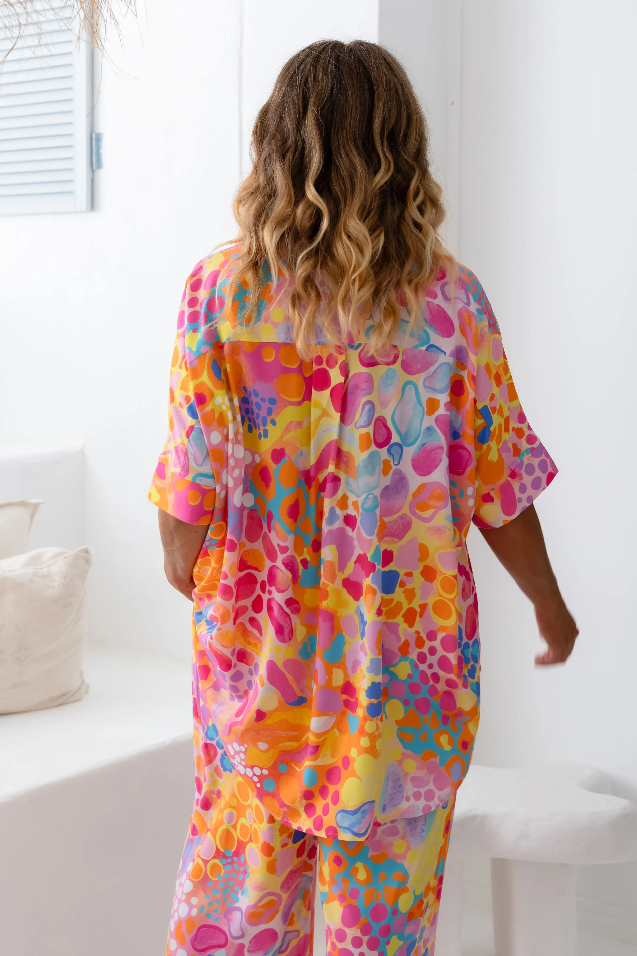 Tammin Shirt in Tequila Sunrise by Kasey Rainbow - Image 3