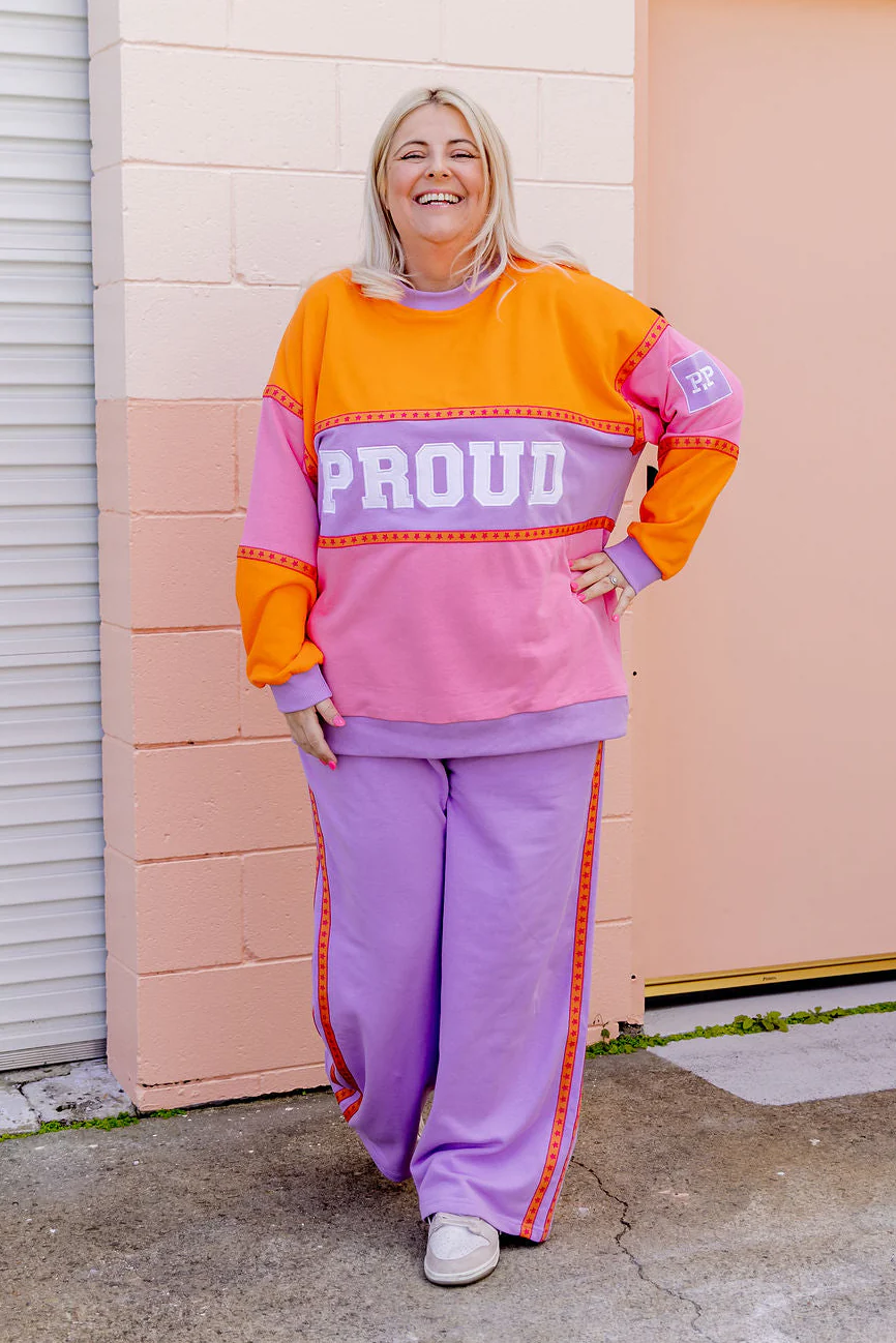 Team PP Pants in Fluro Lilac
