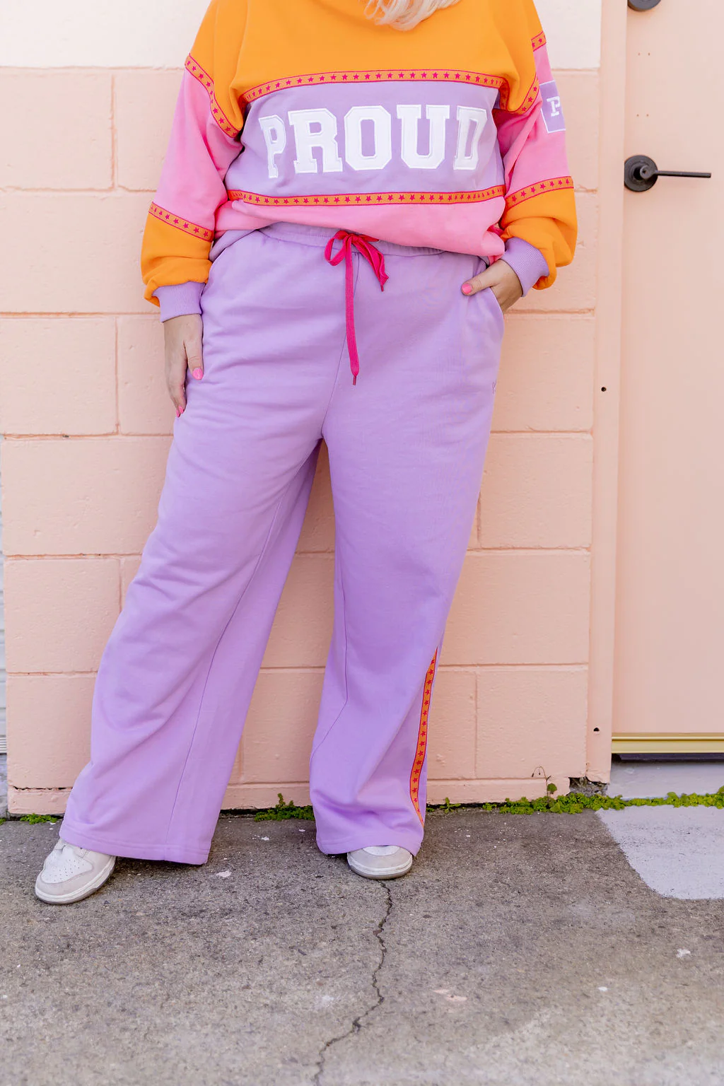 Team PP Pants in Fluro Lilac - Image 2