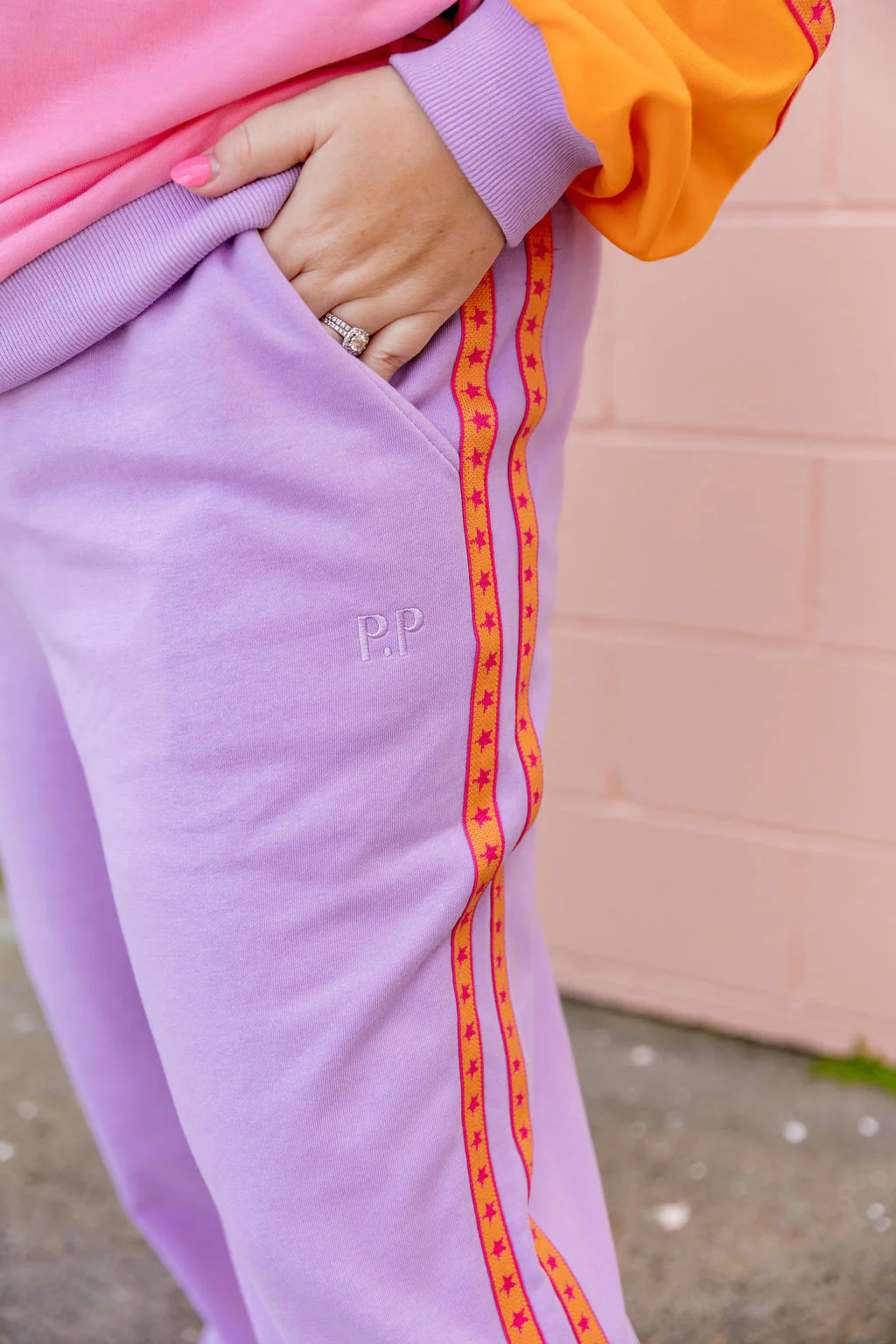 Team PP Pants in Fluro Lilac - Image 5