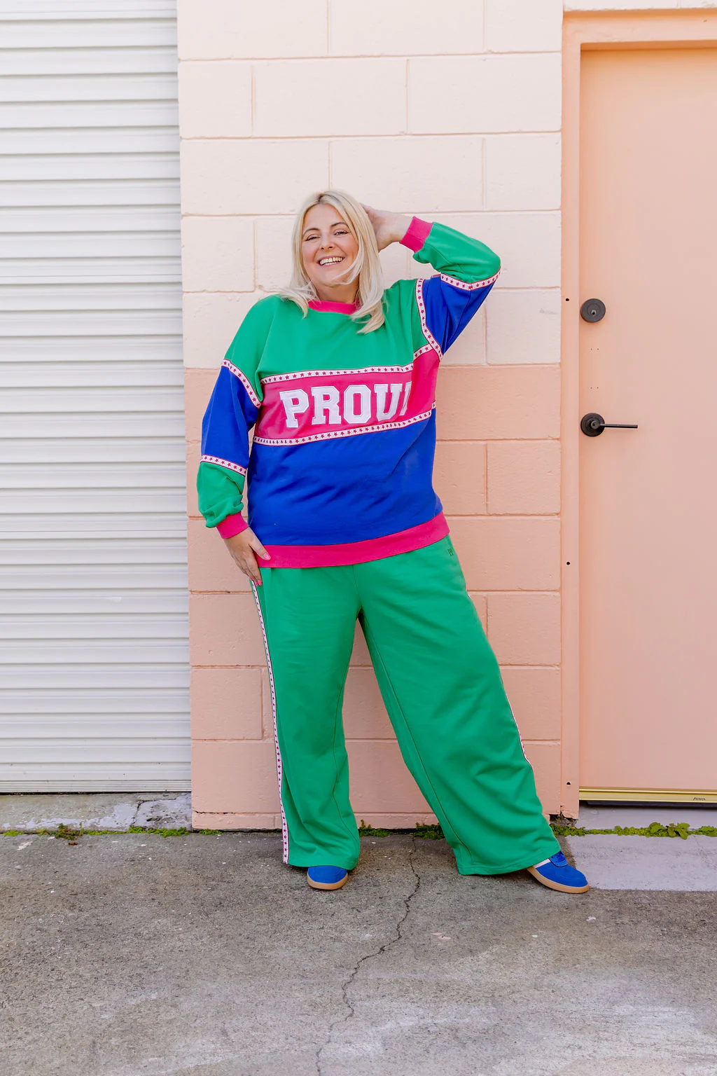 Team PP Sweater in Green - Image 3