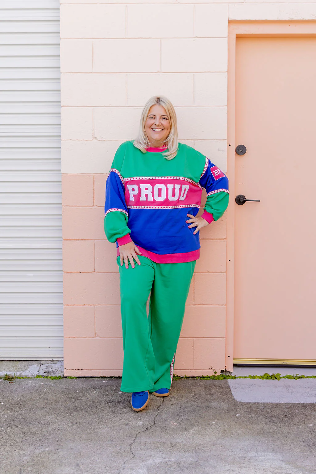 Team PP Sweater in Green - Image 6