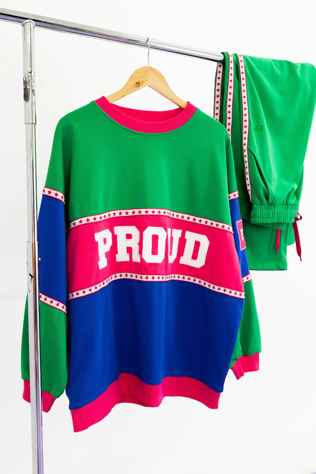 Team PP Sweater in Green - Image 9