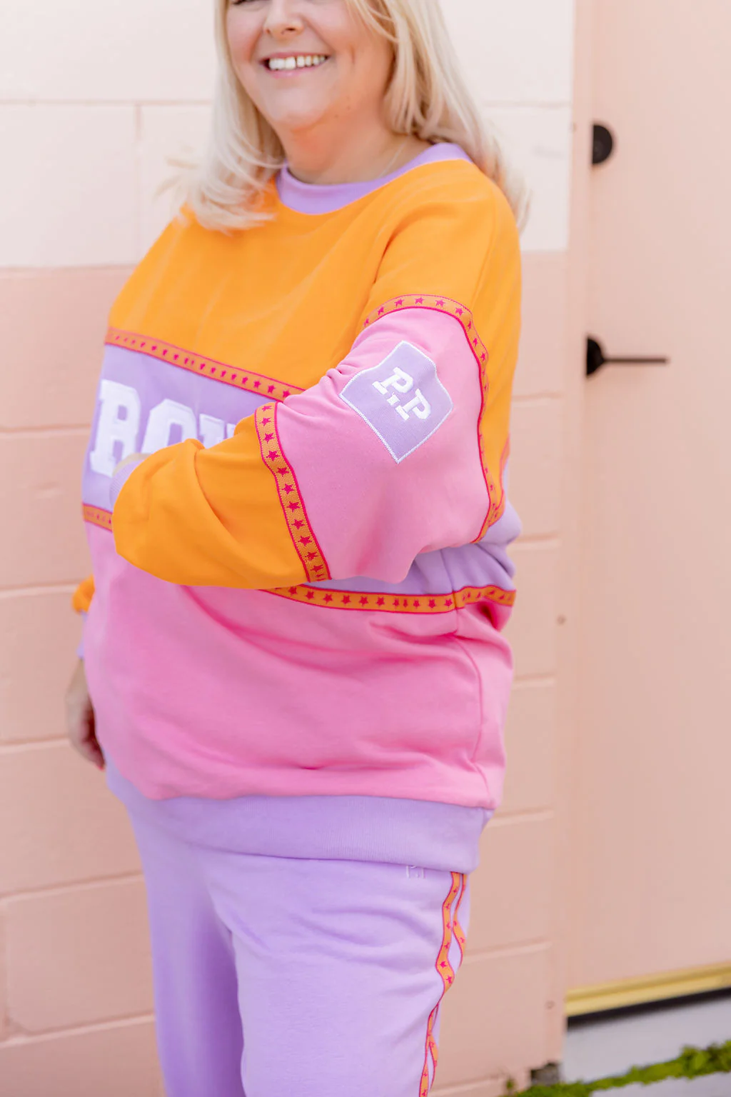 Team PP Sweater in Lilac - Image 11