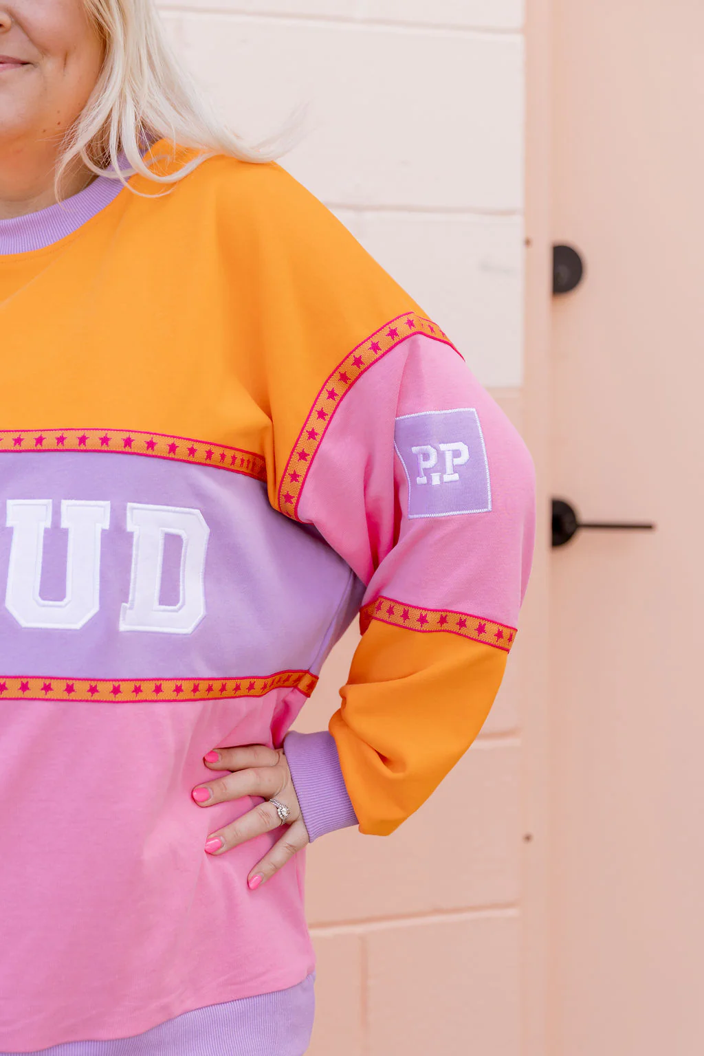 Team PP Sweater in Lilac - Image 7