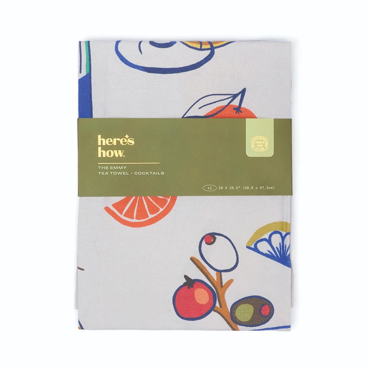 The Emmy Tea Towel - Cocktails - Image 2