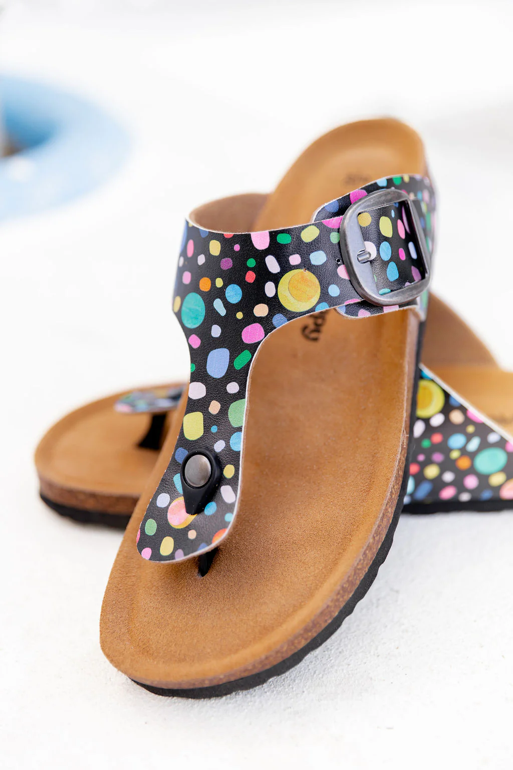 Theo Slides in Black Pebble by Kasey Rainbow - Image 5