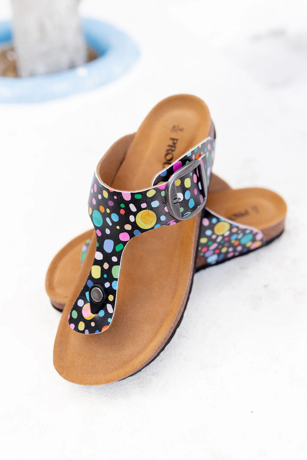 Theo Slides in Black Pebble by Kasey Rainbow - Image 8