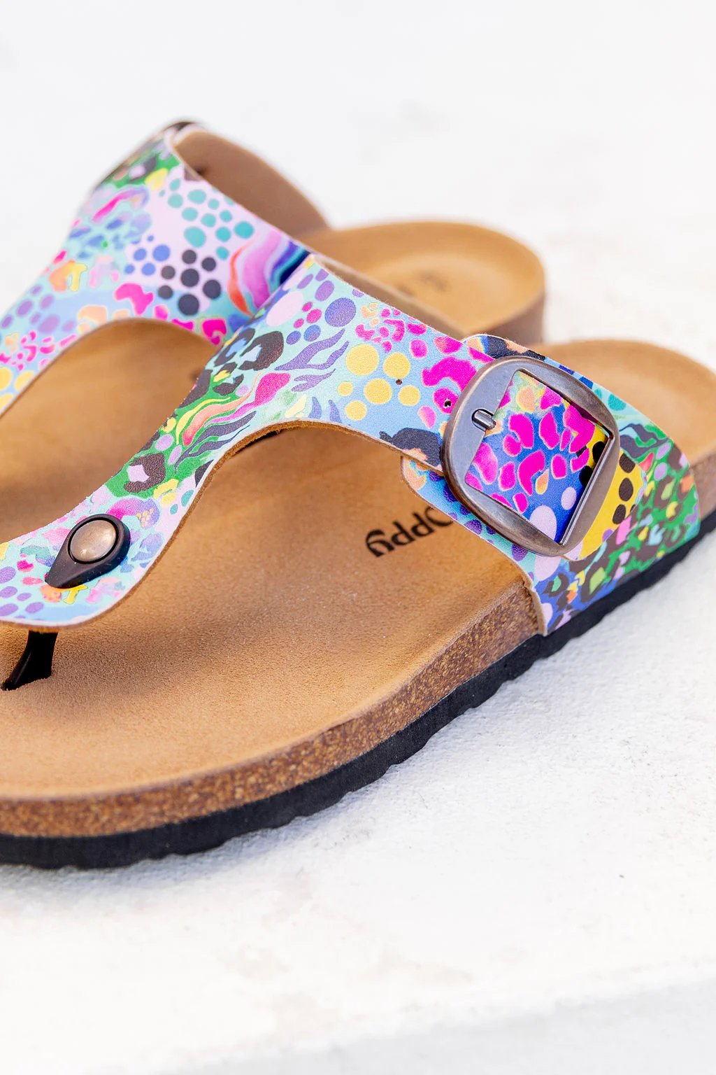 Theo Slides in Electric Leopard by Kasey Rainbow - Image 8