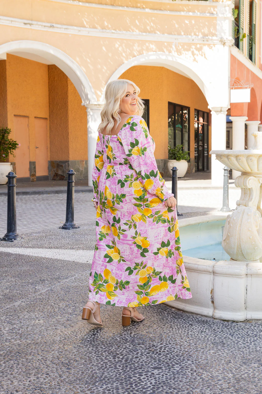 Amelia Linen Blend Maxi Dress in Themis - Image 16