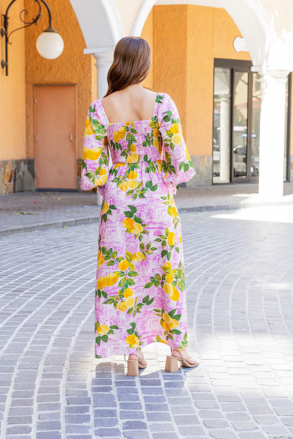 Amelia Linen Blend Maxi Dress in Themis - Image 17