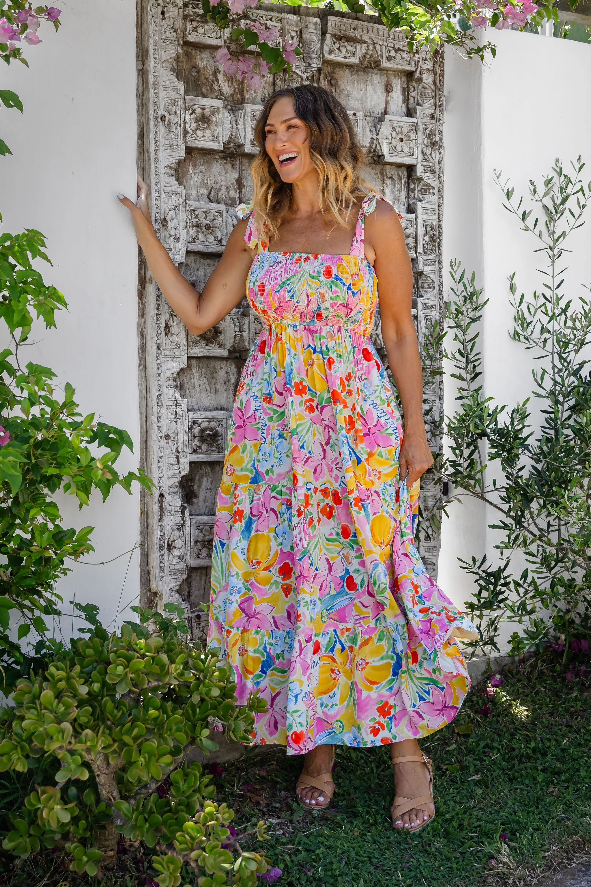 Tiana Maxi Dress in Vaycay Vibes - Image 3