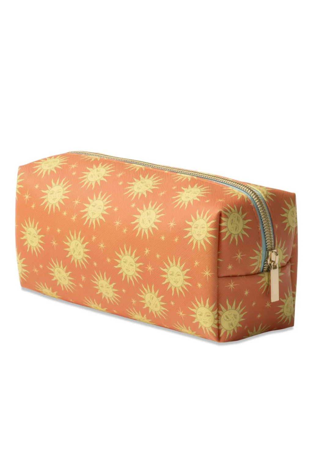 Vegan Leather Pouch - Terracotta Sun