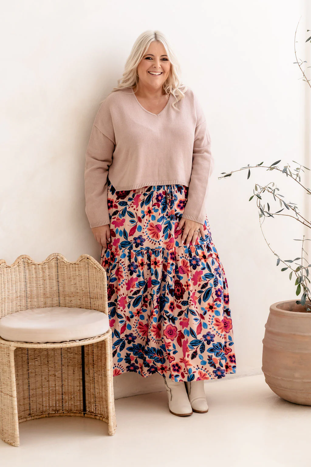 Vivien Skirt in Jardin - Image 2