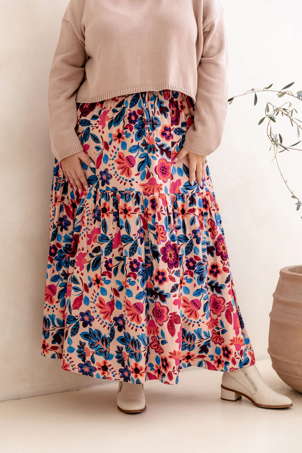 Vivien Skirt in Jardin - Image 3