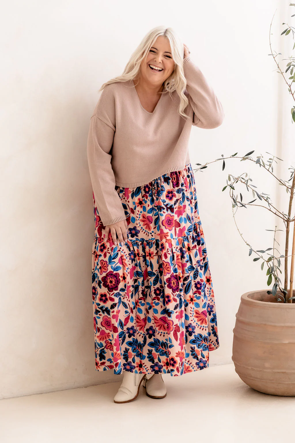 Vivien Skirt in Jardin - Image 4