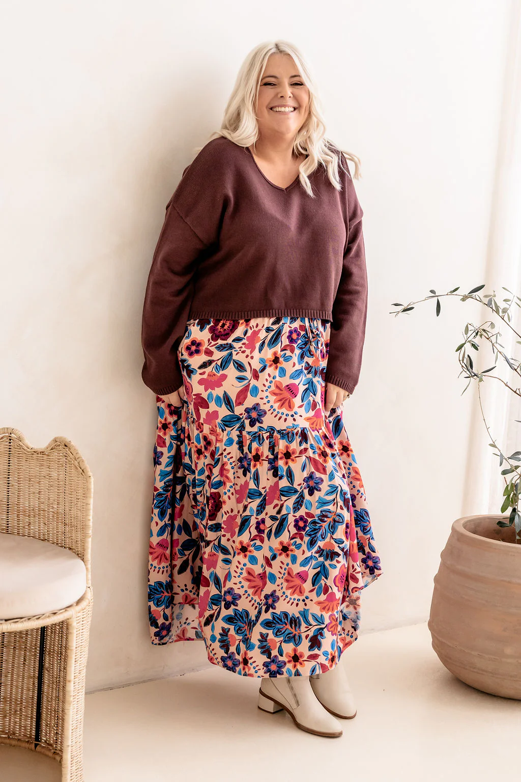 Vivien Skirt in Jardin - Image 5