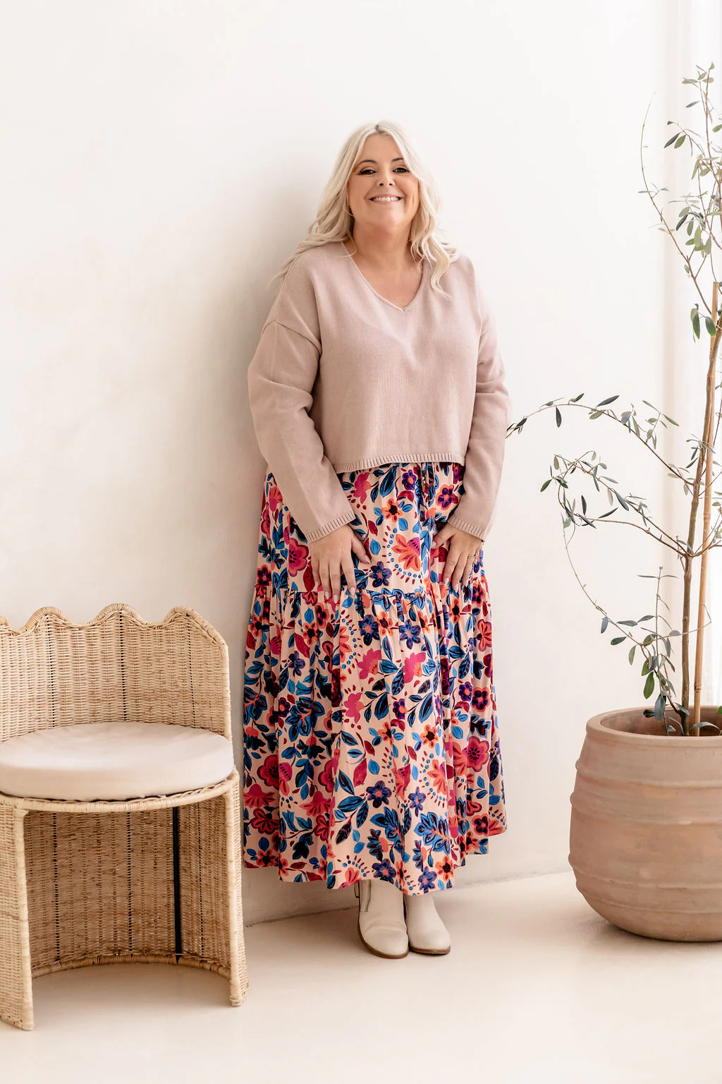 Vivien Skirt in Jardin - Image 6