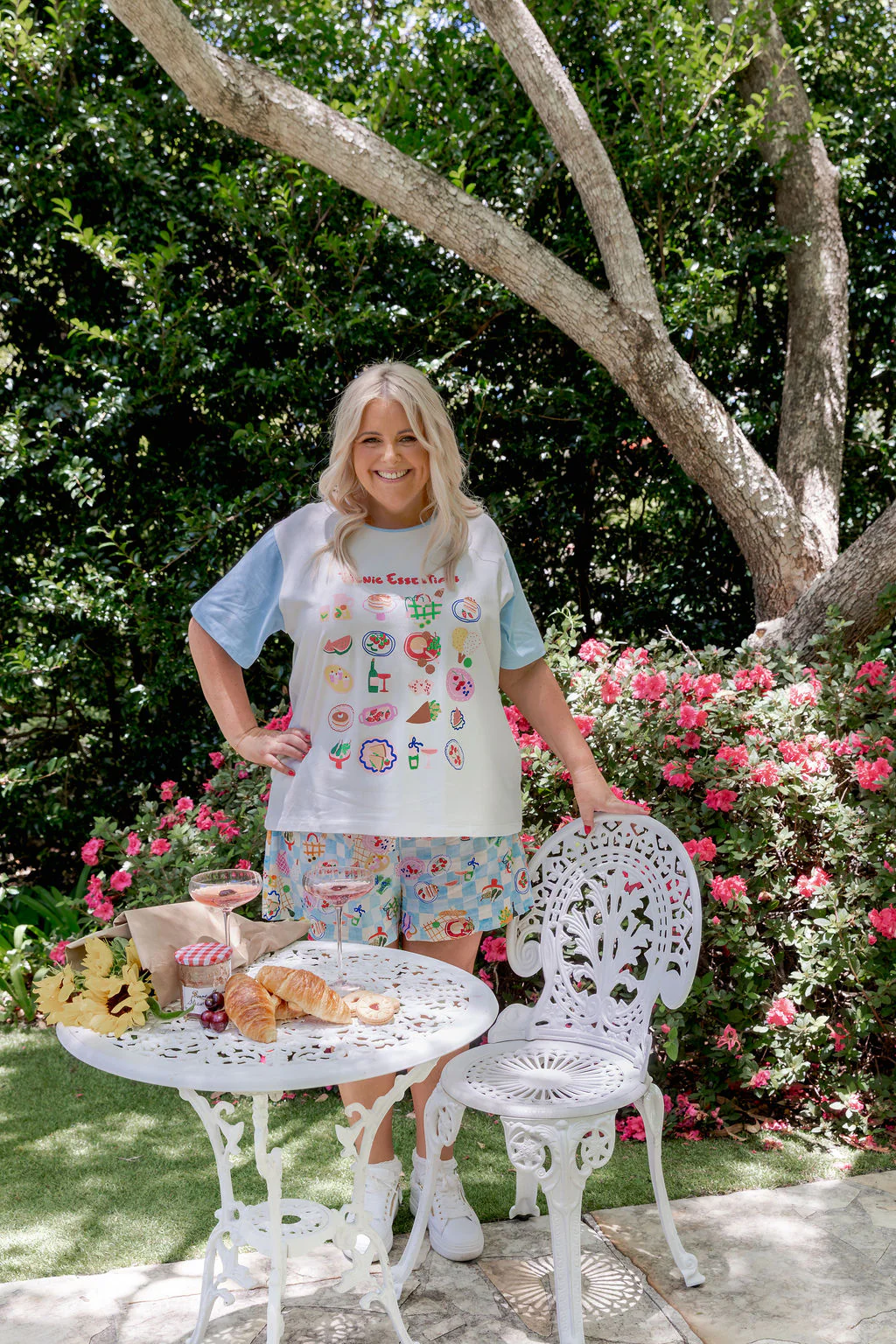 Zadi Relaxed Tee in Picnic Essentials - Image 15