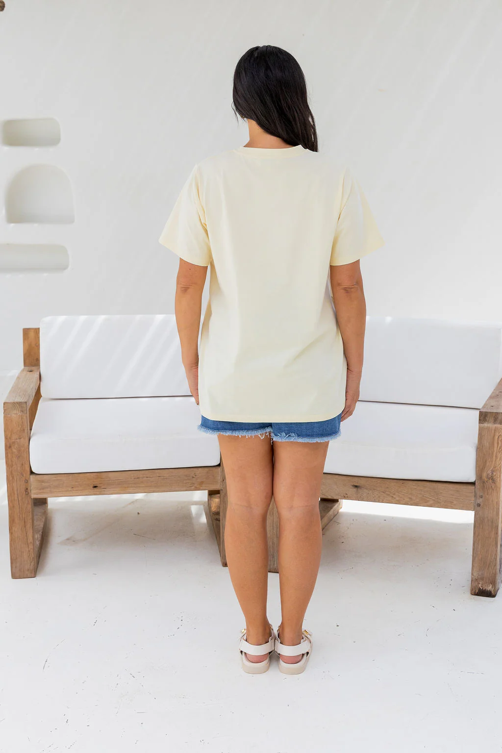 Zadi Relaxed Tee in Shells - Image 18