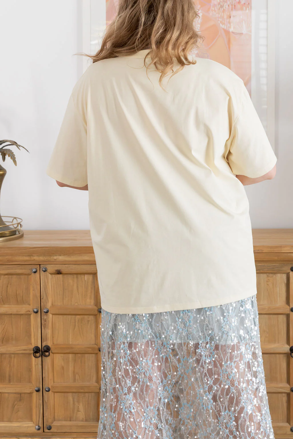 Zadi Relaxed Tee in Shells - Image 28
