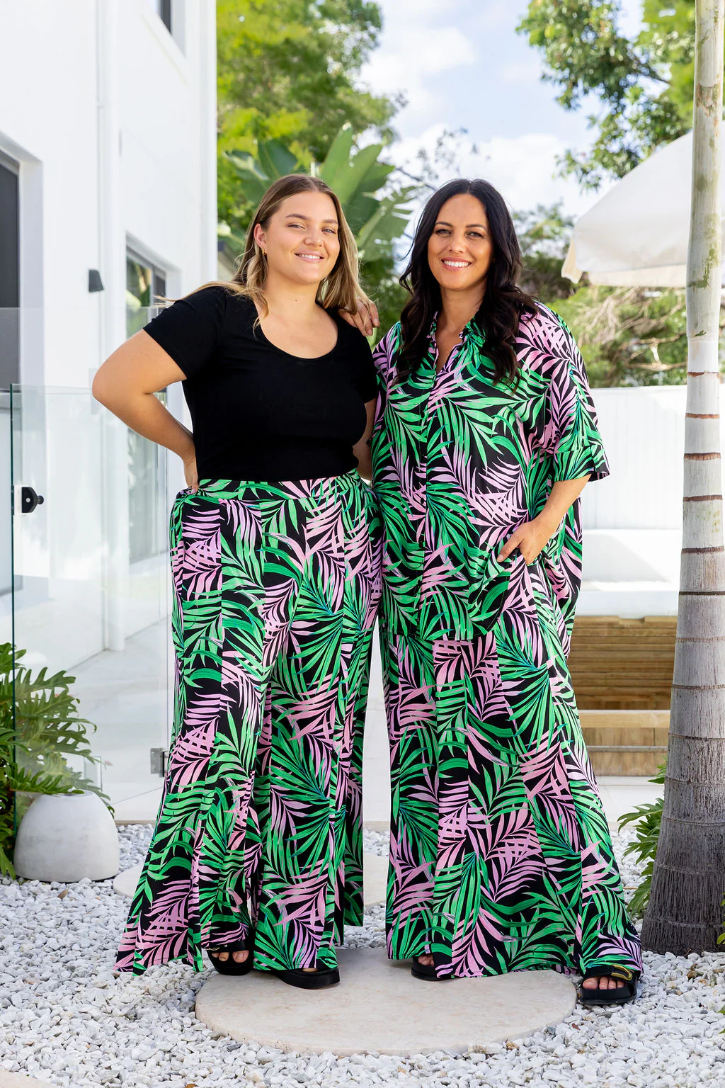 Zelda Pant in Midnight Jungle - Image 12