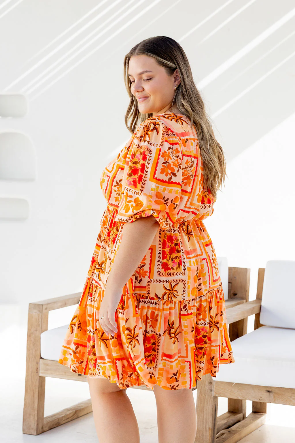 Ziggy Dress in Sunkissed Mosaic - Image 14