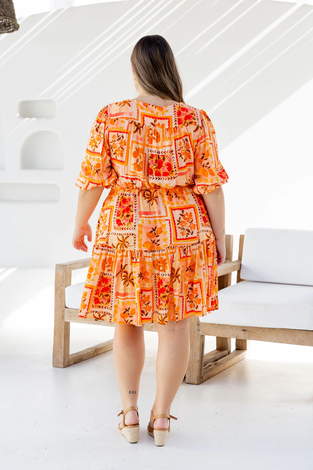 Ziggy Dress in Sunkissed Mosaic - Image 16