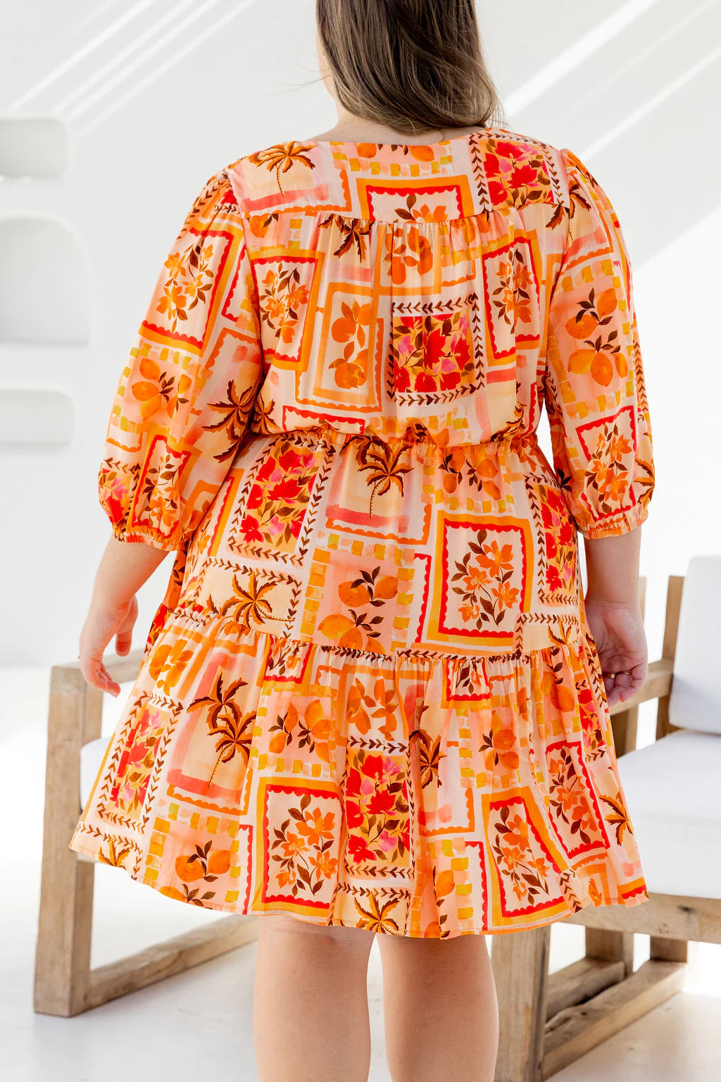 Ziggy Dress in Sunkissed Mosaic - Image 17