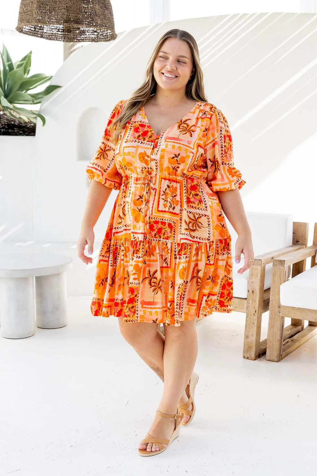 Ziggy Dress in Sunkissed Mosaic - Image 19