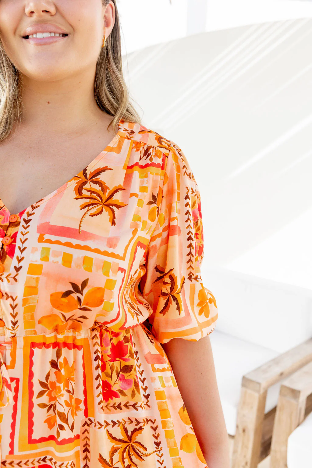 Ziggy Dress in Sunkissed Mosaic - Image 8